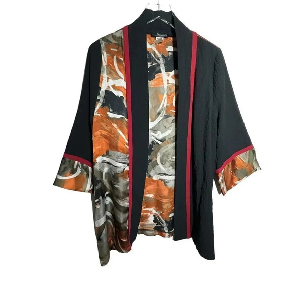 Moonlight by Y&S Art to Wear Kimono Jacket size Medium - Picture 6 of 6